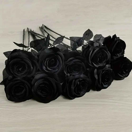Artificial black roses for - roses,