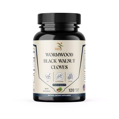 Wormwood black walnut cloves - black,