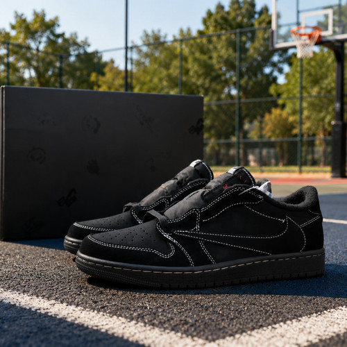 Black phantom travis sc0tt aj1 - black,