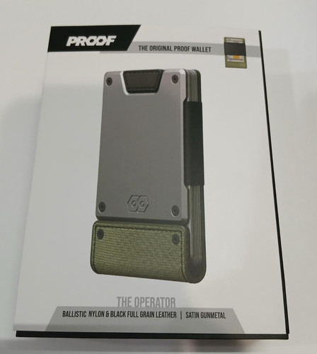 Proof wallet the operator - the,