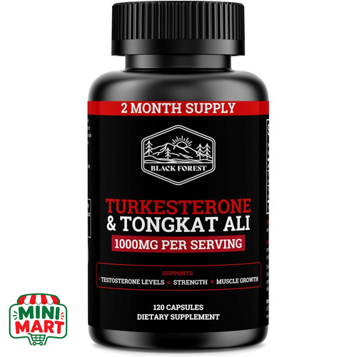 Black forest turkesterone - black,