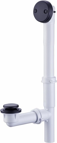 Tubular tub drain kit pvc - tubular,