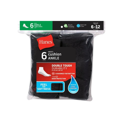 Hanes men cushion ankle - hanes,
