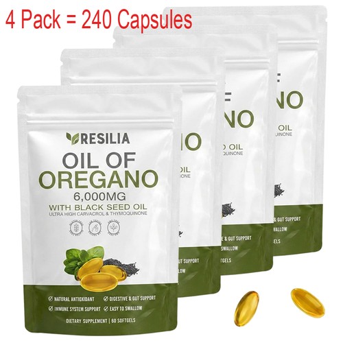 Resilia oil oregano - of, 6000mg