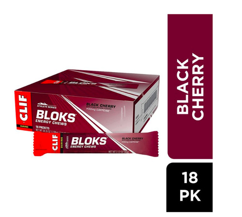 Clif bloks black cherry - black,