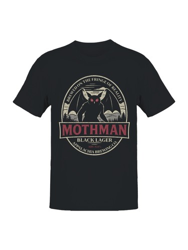 Mothman black lager brew - black,