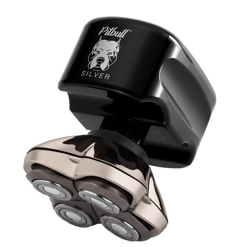 Skull shaver pitbull silver - skull,