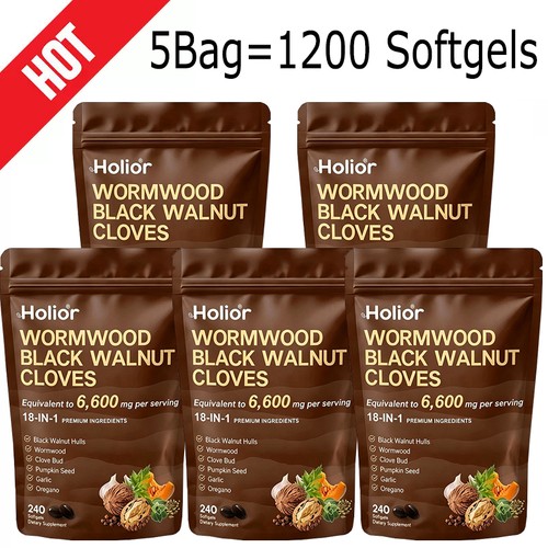 5pack holior wormwood black - 5pack,