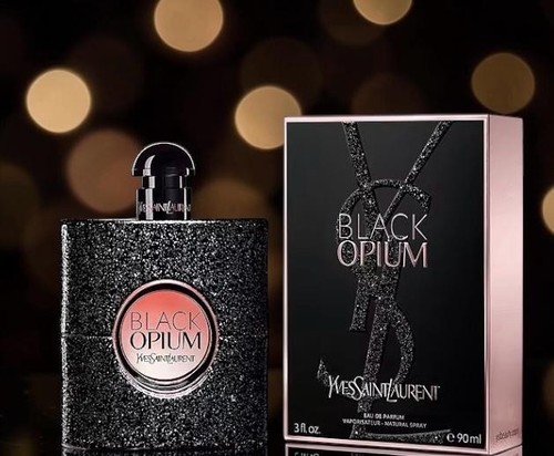Black opium yves saint - opium, by