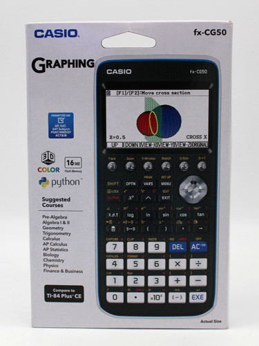 Casio cg50 graphing - casio, fx-cg50