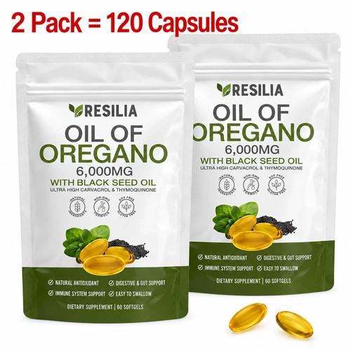 Pack resilia oil oregano - resilia,