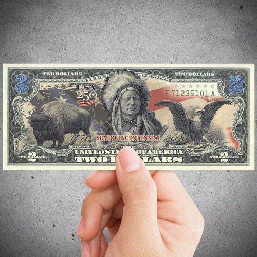 250th anniversary bill - $2, –