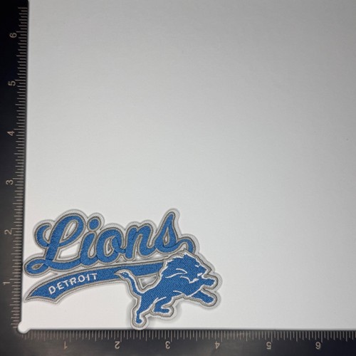 Detroit lions iron patch - detroit, on