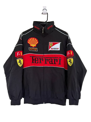 Ebroidered ferrari cotton - ebroidered,