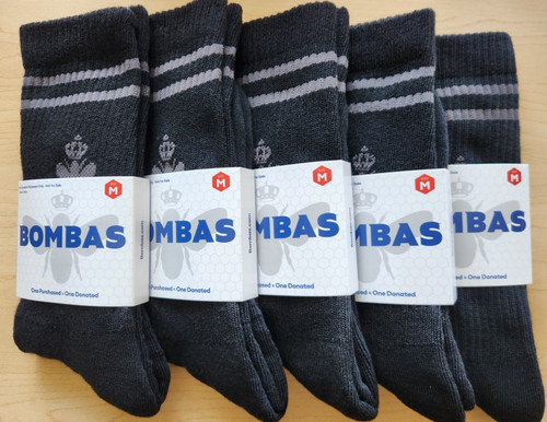Bombas black socks - socks, calf