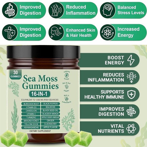 Sea moss gummies - sea,