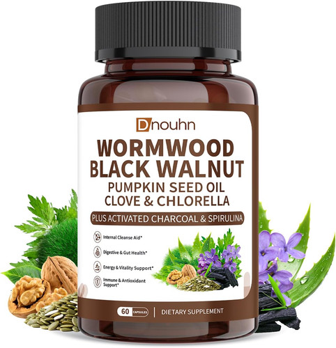 Wormwood black walnut clove - black,