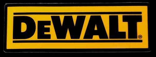 Dewalt sticker black and - dewalt, "black