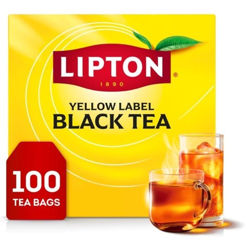 Lipton black tea - lipton,